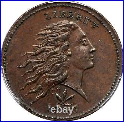1793 S-8 R-3 PCGS MS 63 BN CAC TCC#3 Wreath Large Cent Coin 1c