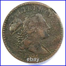 1794 Liberty Cap Large Cent 1C S-43 Variety Coin Certified ANACS VF20 Details