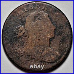1798 Draped Bust Large Cent US 1c Copper Penny Coin L44