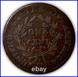 1802 Normal Reverse Draped Bust Large Cent Very Fine VF Coin #5915
