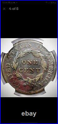 1811 Classic Liberty Large Cent Coin Certified NGC VF Detail Rare Date