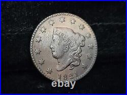 1821 Coronet Large Cent VF Details Gorgeous Old US Type Coin See Pics