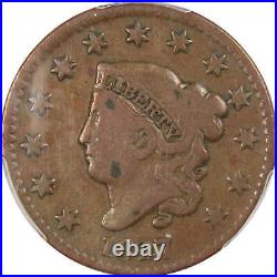 1827 Coronet Head Large Cent VG 10 PCGS Copper Penny Coin SKUIPC7506