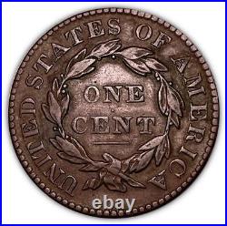 1830 Large Letters Coronet Head Large Cent Extremely Fine XF Coin #953