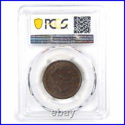 1838 Coronet Head Large Cent AU 50 PCGS Copper Penny Coin SKUI3066