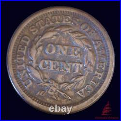 1846 Braided Hair Large Cent Small date
