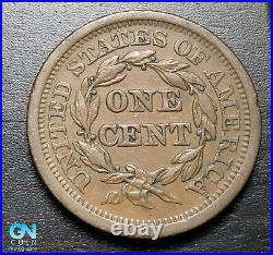 1852 Braided Hair Large Cent #K3202