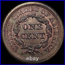 1853 Braided Hair Large Cent E9993