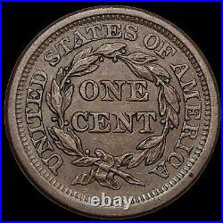 1853 Braided Hair Large Cent J7604